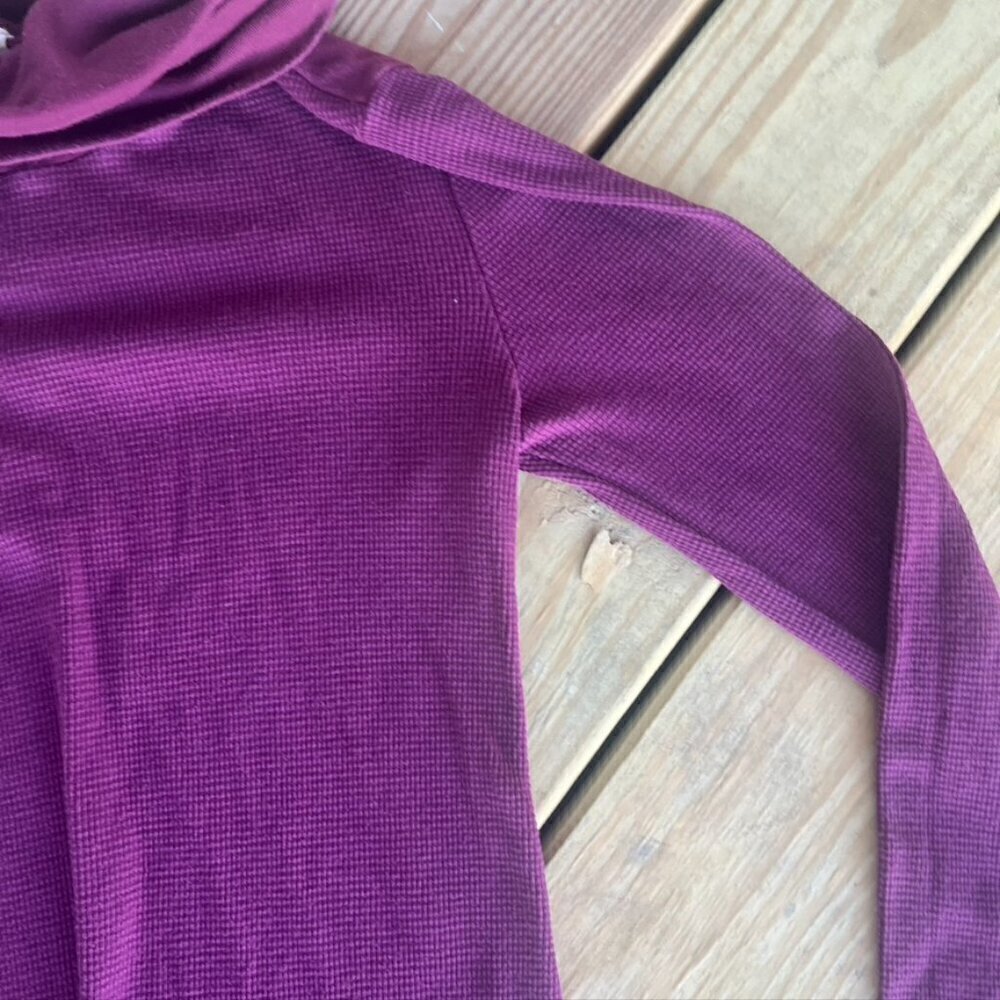 ** Michael Stars Evereve Cowlneck Sweater Waffle knit Shirt Small - Picture 4 of 10